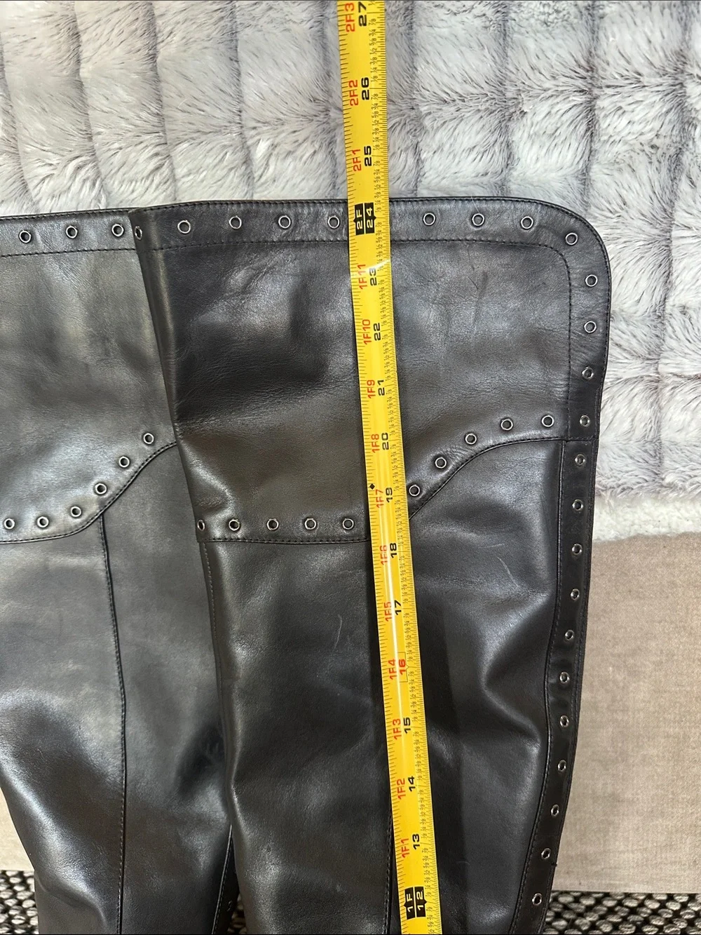 Vince Camuto Over the Knee Leather Boots